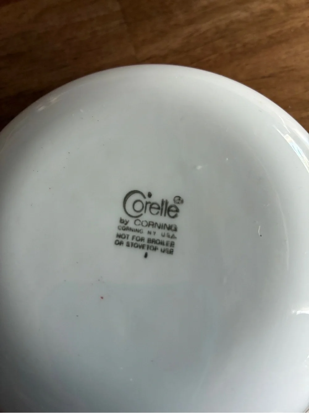 Corelle classic white